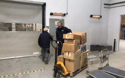 Donación de materiales del Servicio Navarro de Salud  (25-1-2023)