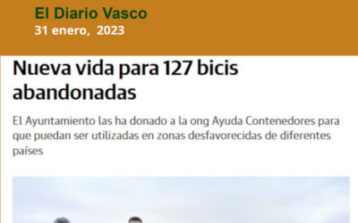 NUEVA VIDA PARA 127 BICIS ABANDONADAS  (31-1-2023)