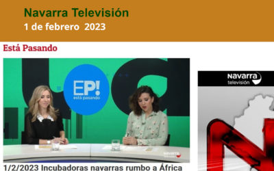 Incubadoras navarras rumbo a África (1-2-2023)