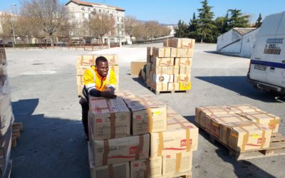 DONACIÓN DEL GRUPO DE APOYO A AYUDA CONTENEDORES DE ALSASUA (15-2-2023