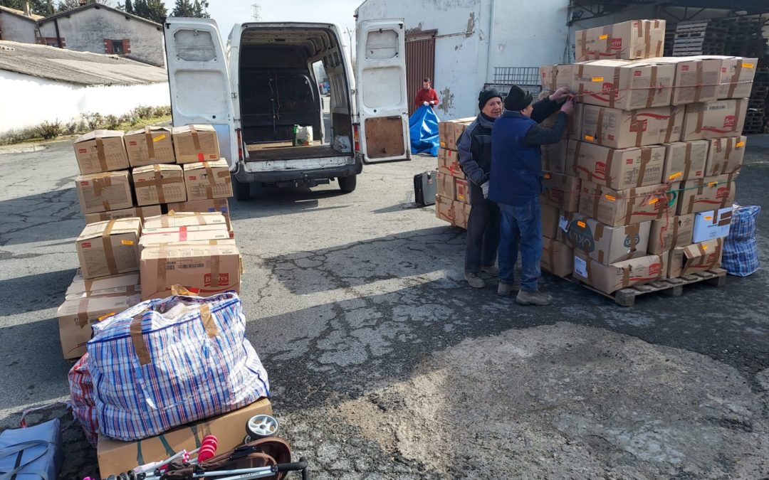 DONACIÓN DEL GRUPO DE APOYO A AYUDA CONTENEDORES DE ALSASUA (8-2-2023)