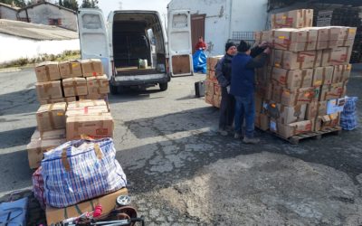 DONACIÓN DEL GRUPO DE APOYO A AYUDA CONTENEDORES DE ALSASUA (8-2-2023)