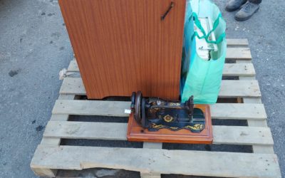 DONACIÓN DE 3 MÁQUINAS DE COSER DE GERMANA MAZUELAS (6-2-2023)