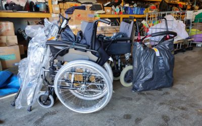 Donación de sillas de ruedas y otros materiales de movilidad  (24-2-2023)