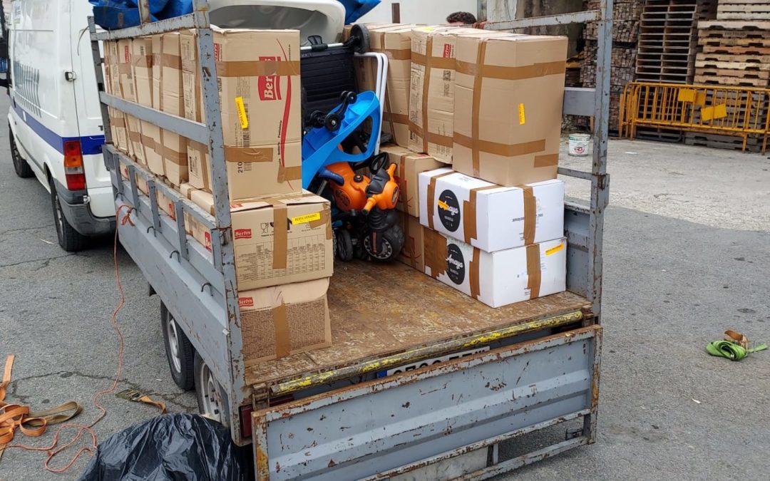 DONACIÓN DEL GRUPO DE APOYO CONTENEDORES DE ALSASUA (1-2-2023)
