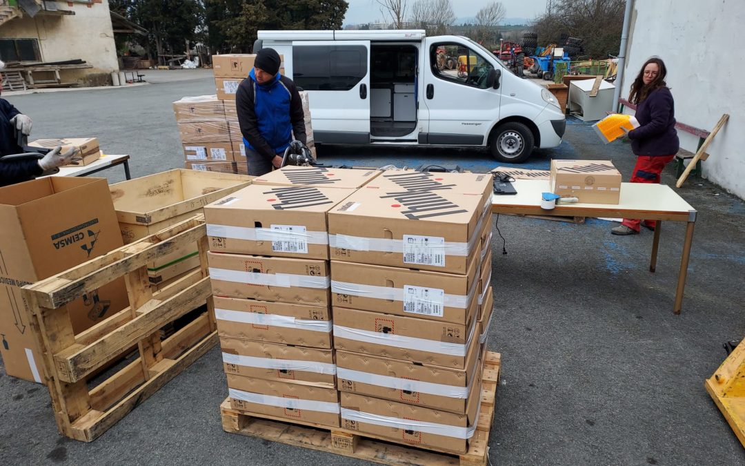 DONACIÓN DE LA SOCIEDAD INFORMÁTICA DEL GOBIERNO VASCO EJIE (2-3-2023)