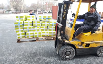 DONACIÓN DEL COLEGIO SAGRADO CORAZÓN DE PAMPLONA  (3-3-2023)