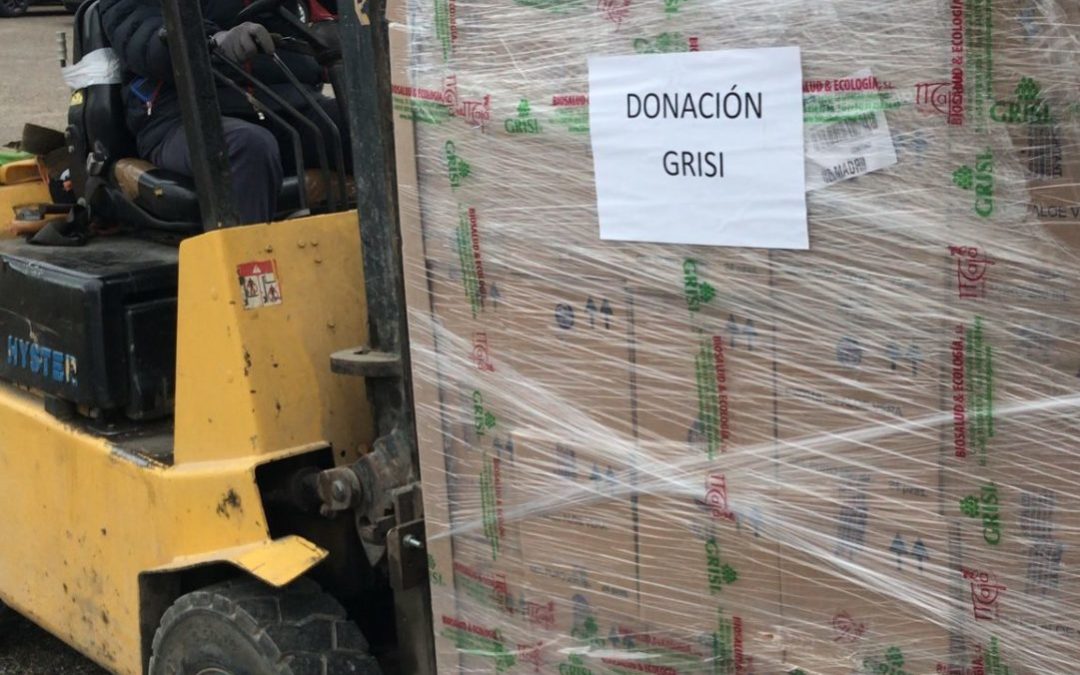 DONACIÓN DE LA EMPRESA GRISI  (13-4-2023)