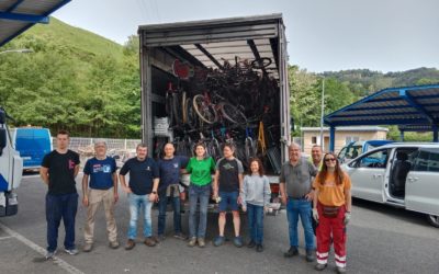 DONACIÓN DE BICICLETAS DEL AYUNTAMIENTO DE DONOSTIA-SAN SEBASTIÁN  (8-5-2023)