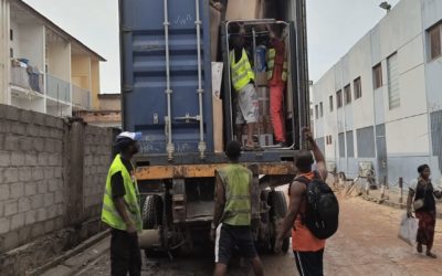 LLEGADA DEL CONTENEDOR A LA REPÚBLICA DEMOCRÁTICA DEL CONGO (6-5-2023)
