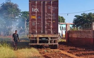 LLEGADA DE CONTENEDOR A MOZAMBIQUE (AMATONGAS) (4-6-2023)