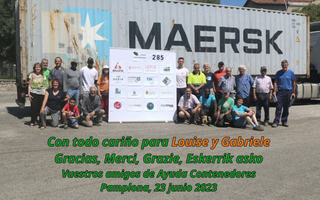 GRACIAS POR VUESTRO VOLUNTARIADO  enero-junio 2023/ THANK YOU FOR YOUR VOLUNTEERING  January-June 2023
