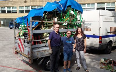 DONACIÓN DEL IES Xabier Zubiri Manteo BHI, DE DONOSTIA  (18-7-2023)