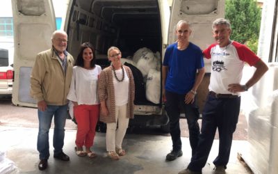 DONACIÓN DE LA LAVANDERÍA INDUSTRIAL ARAN-ELI  (14-8-2023)