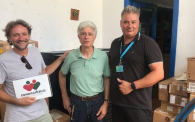 DONACIÓN DE LA UIC DE BARCELONA Y FUNDACIÓ BLAI  (25-08-2023)