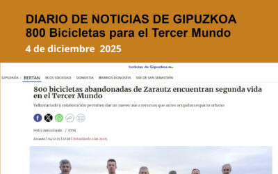 800 bicicletas para el tercer mundo (04-12-2025)