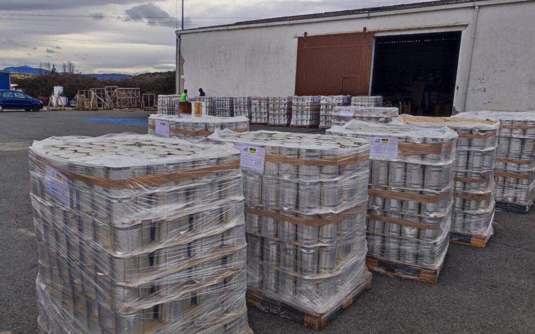 DONACIÓN DE CONSERVAS de CARRETILLA. GRUPO ALIMENTARIO IAN (02-02-2026)
