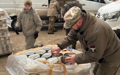 LLEGADA DE CAMIÓN TRÁILER A Ivano-Frankivsk (UCRANIA) (2O-02-2026)