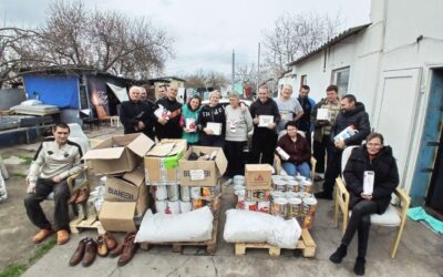 LLEGADA DE CAMIONES TRÁILERS A UCRANIA (BANCO ALIMENTOS KIEV) (09-04-2026)