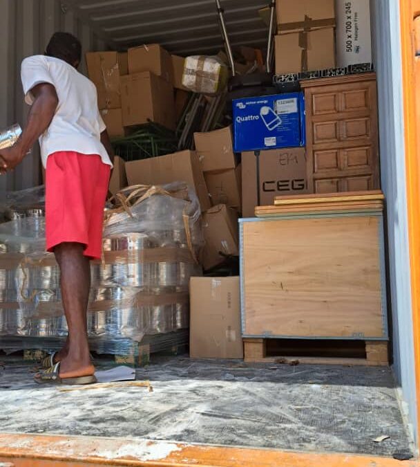 LLEGADA DE CONTENEDOR A SIERRA LEONA (05-05-2026)