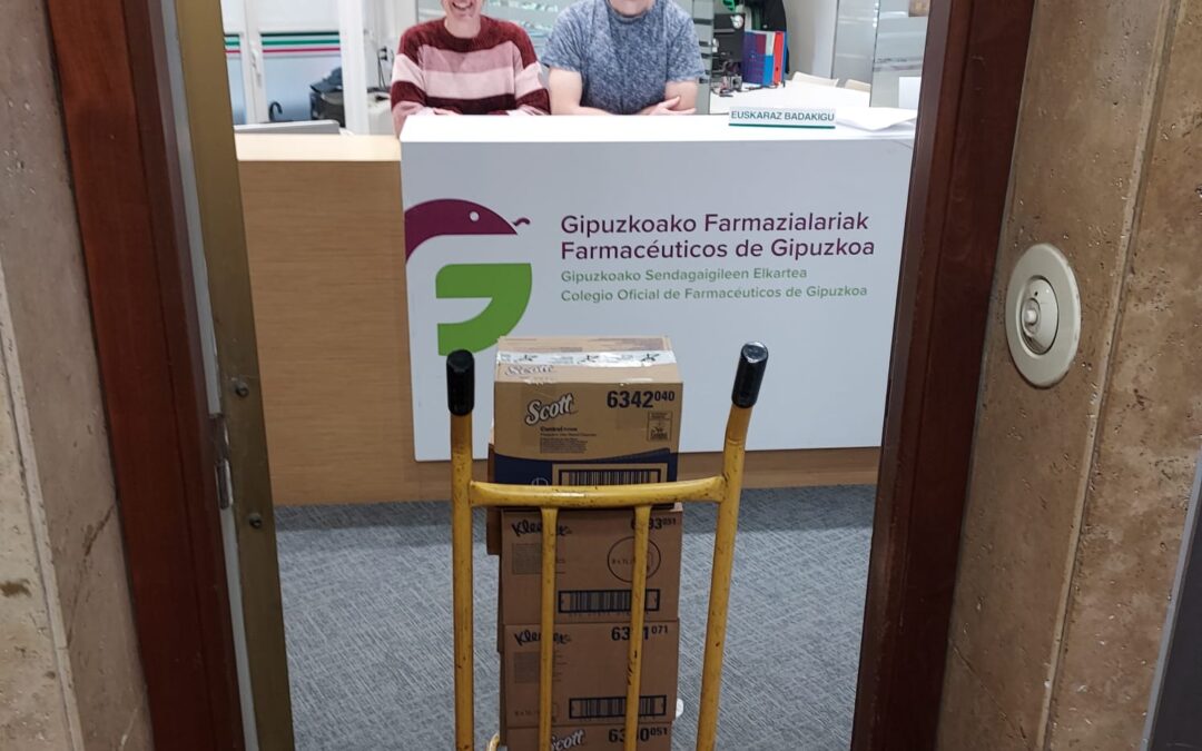 DONACIÓN DEL COLEGIO OFICIAL DE  FARMACÉUTICOS DE GIPUZKOA (13-05-2026)
