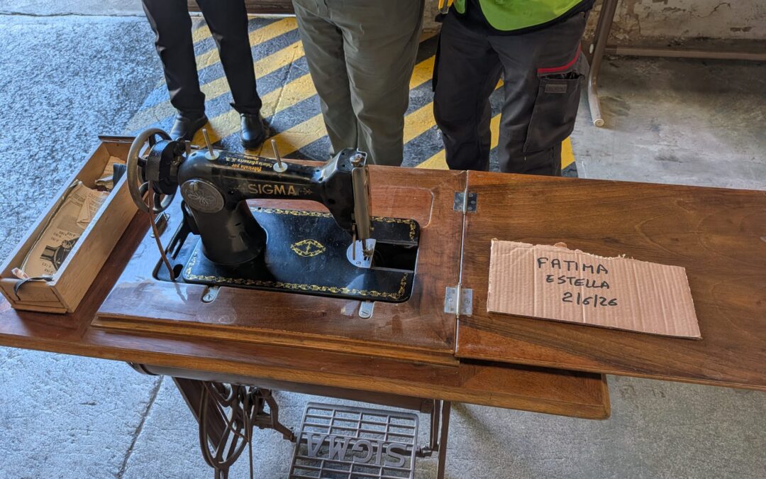 Donación de máquina de coser (01-06-2026)