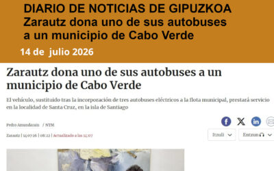 DONACIÓN DE AUTOBÚS DEL AYTO. DE ZARAUTZ (15-07-2026)