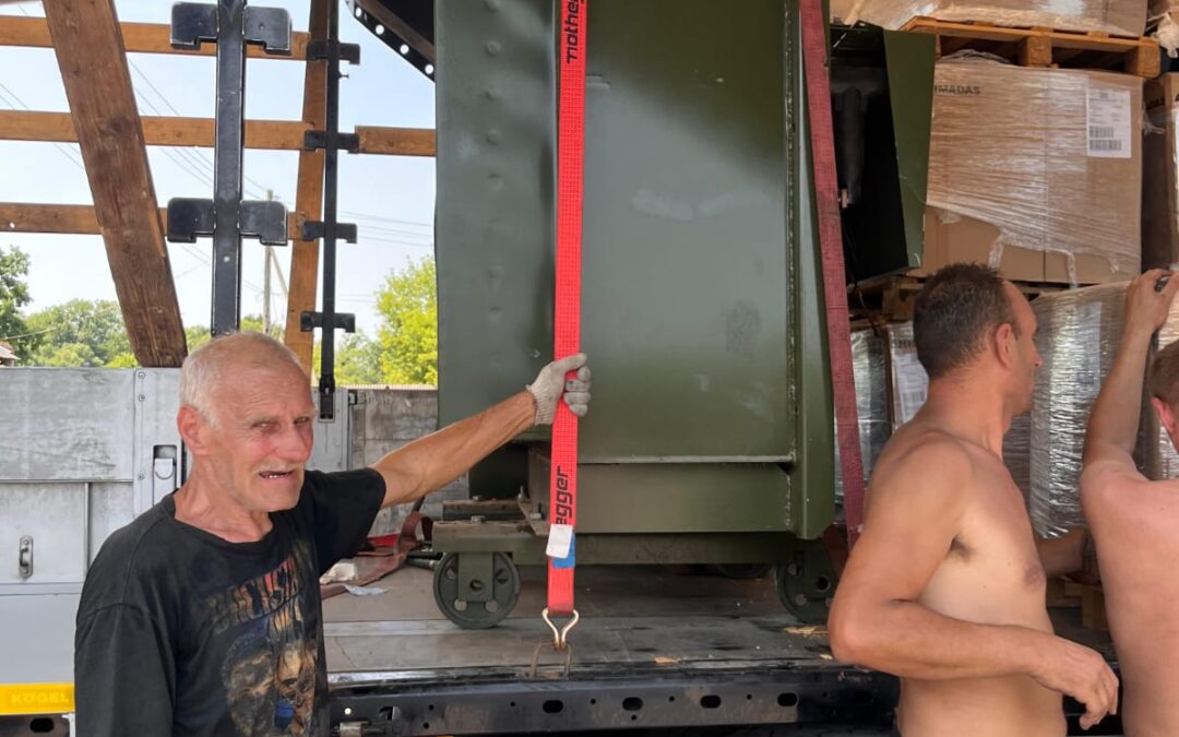 LLEGADA DE TRÁILER A UCRANIA. REDENTORISTAS (LVIV) (02 -07-2026)