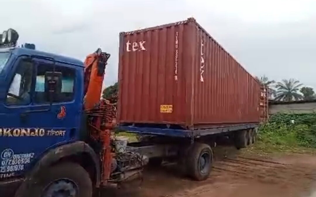 LLEGADA DE CONTENEDOR A SIERRA LEONA (18-08-2026)