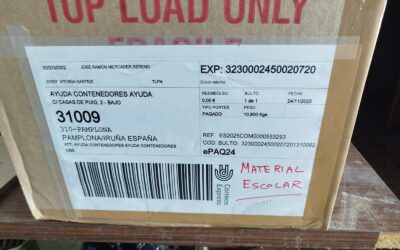 DONACIÓN DE MATERIAL ESCOLAR  (26-11-2025)